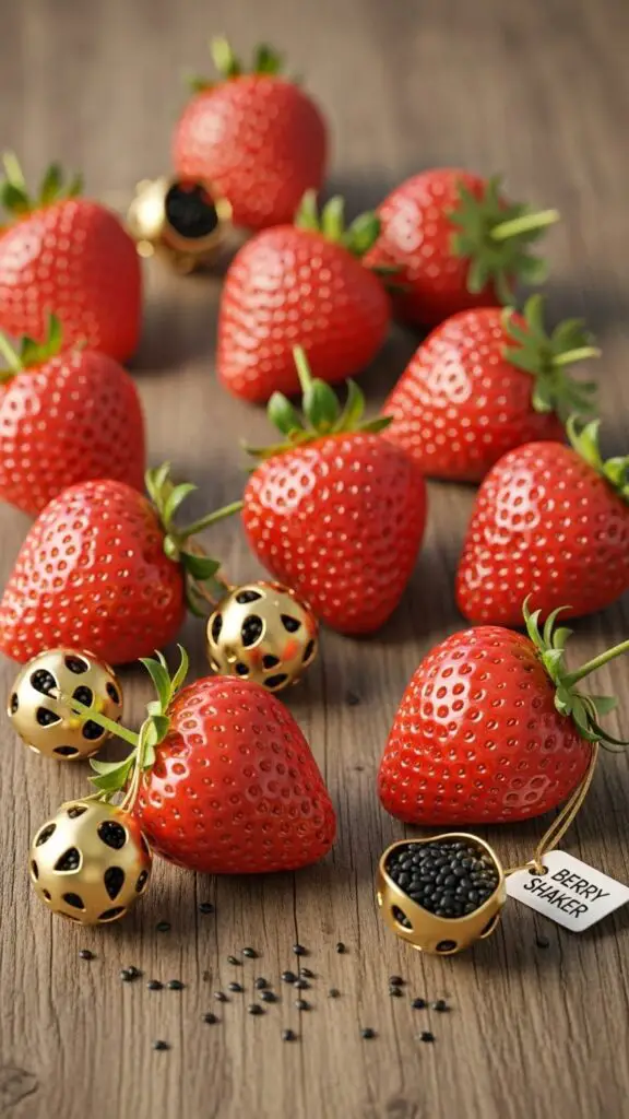 Strawberry “Rattles”