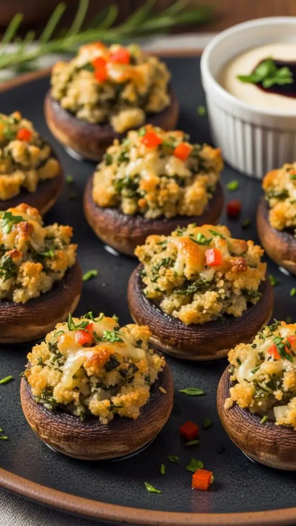 Stuffed Mushrooms Appetizer