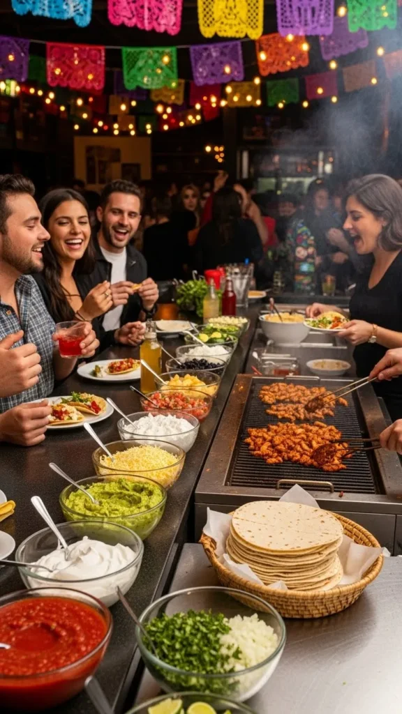 Taco Bar That Brings the Party Energy