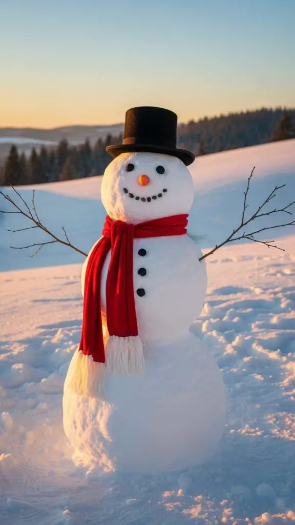 . The Classic Snowman