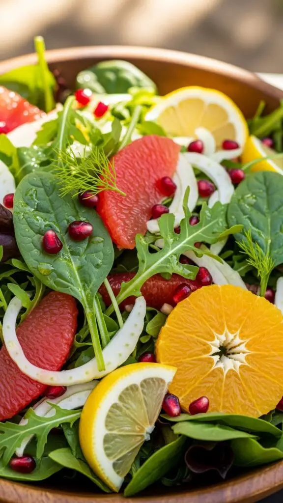 The Refreshing Palate Cleanser Pomegranate, Citrus & Fennel Salad