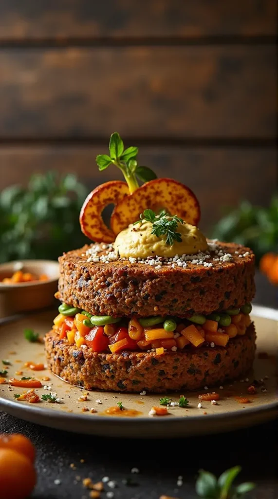 The Vegan Hero Menu Lentil Loaf Feast