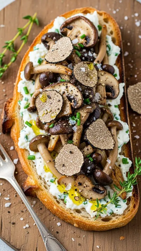 Truffle Mushroom Toast