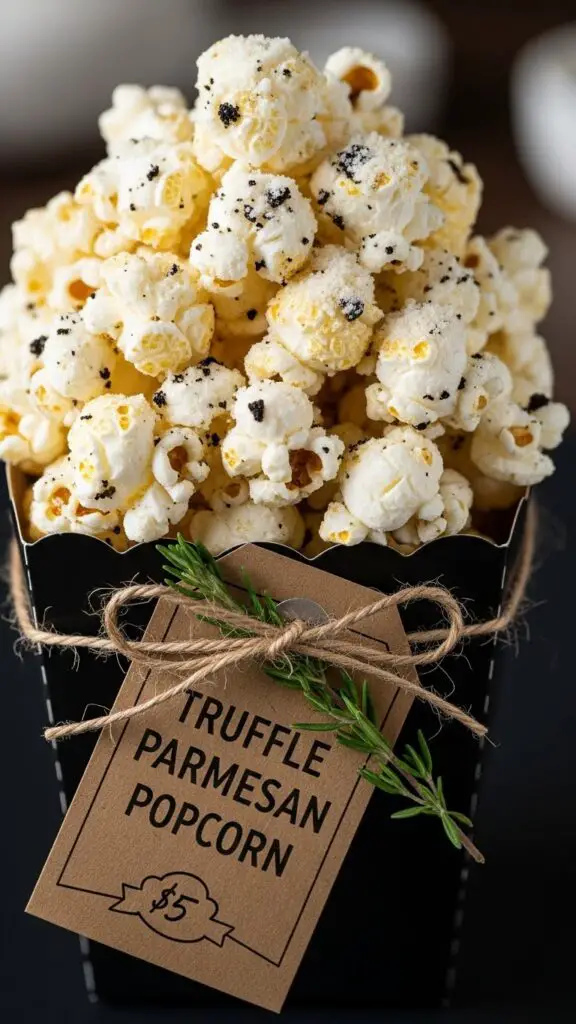 Truffle Parmesan Popcorn (Fancy But $5)