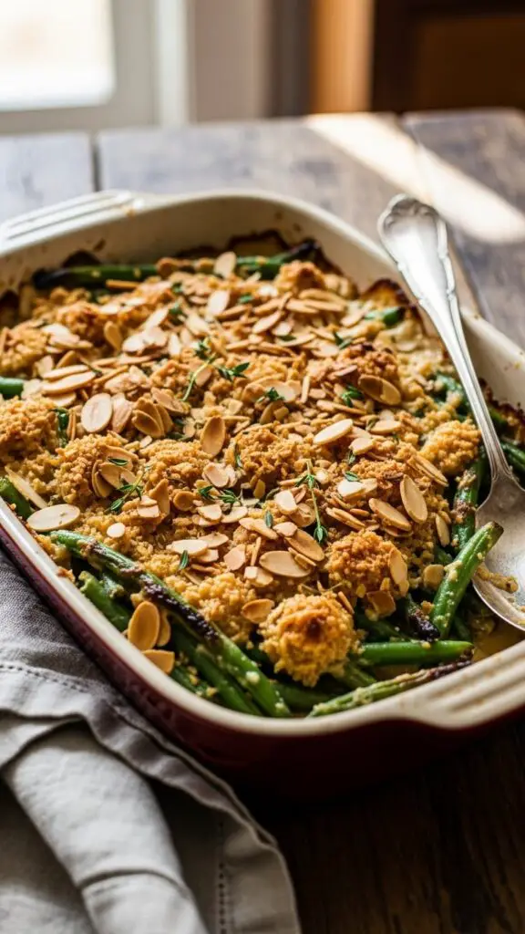 Upgraded Green Bean Casserole