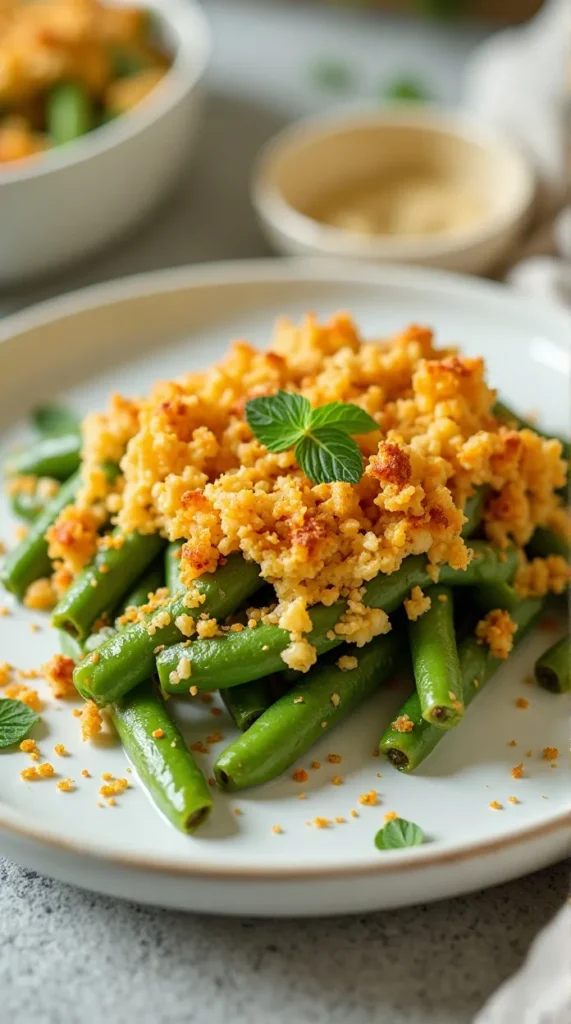 Vegan Green Bean Casserole