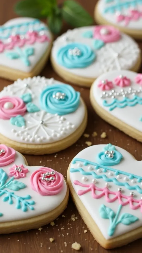 Vegan Sugar Cookies with Royal Icing