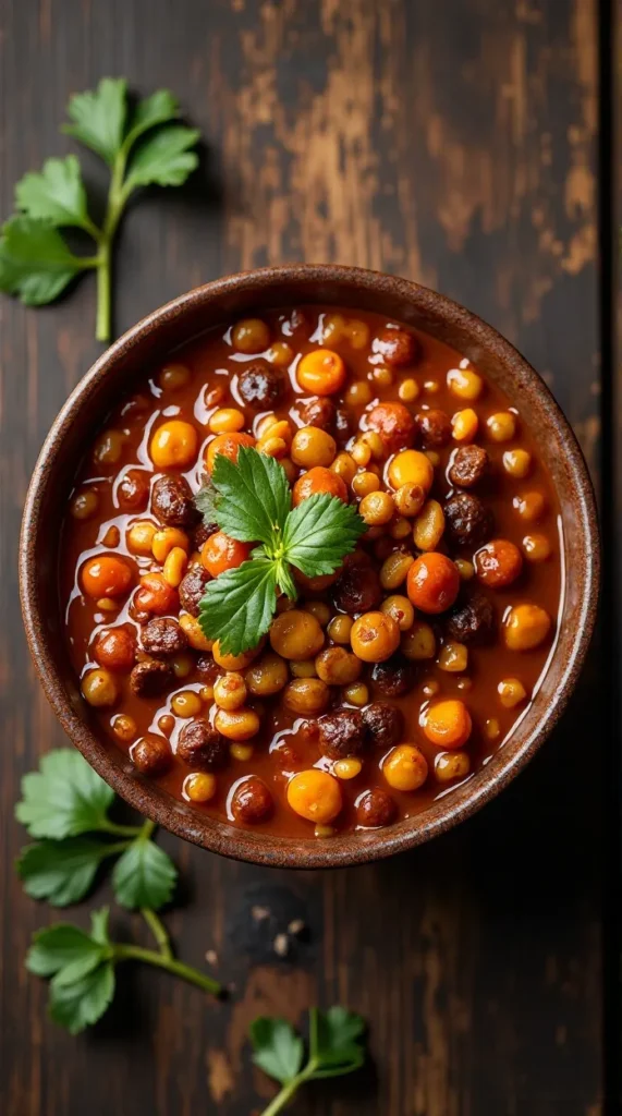 Vegetarian Lentil Chili