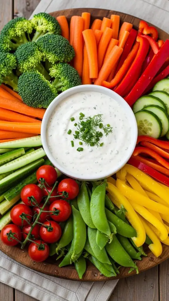 Veggie Tray with Ranch Dip