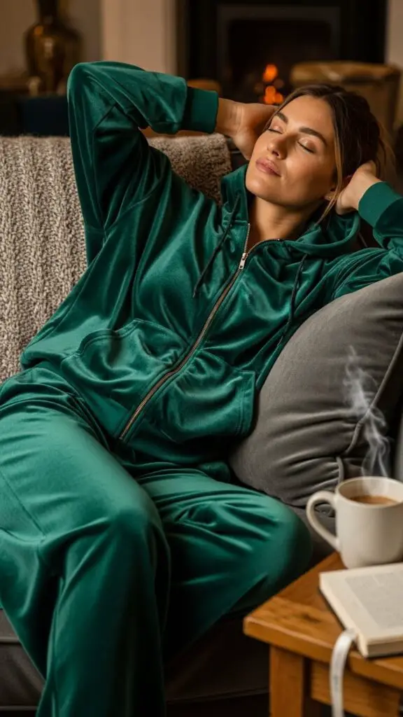 Velvet Tracksuit Lounge