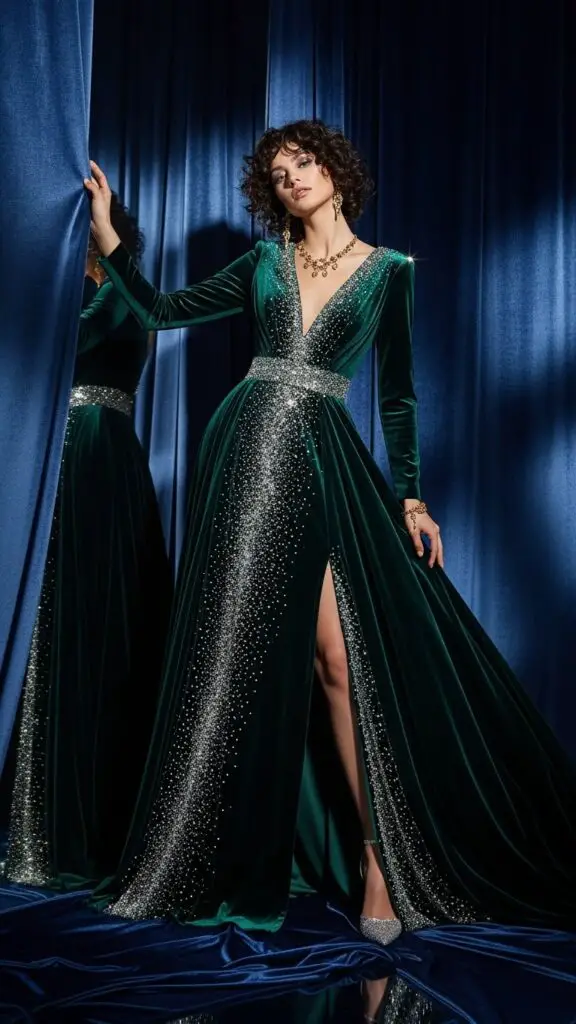 Velvet and Sparkle Vibes