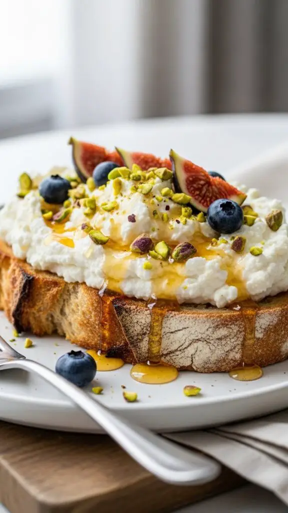 Whipped Ricotta Toast