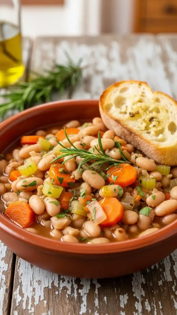 White Bean & Rosemary Tuscan Stew