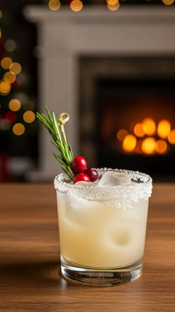 White Christmas Margarita