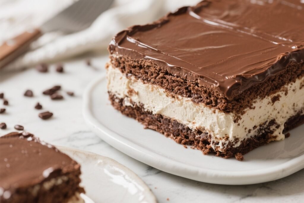 No Bake Mocha Icebox Cake Recipe