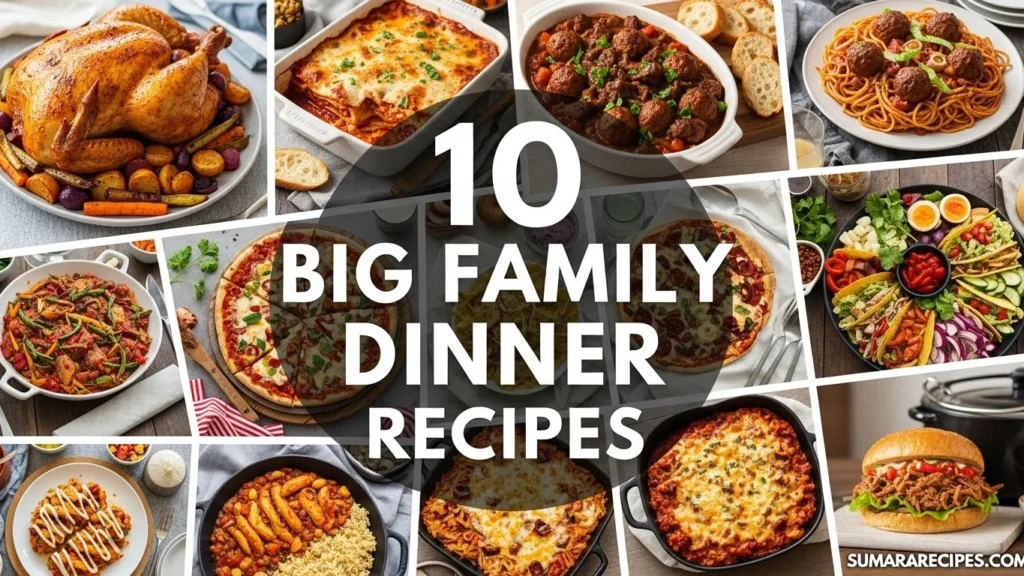 10 Big Family Dinner Recipes
