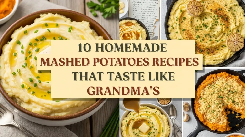10 Homemade Mashed Potatoes Recipes That Taste Like Grandma’s