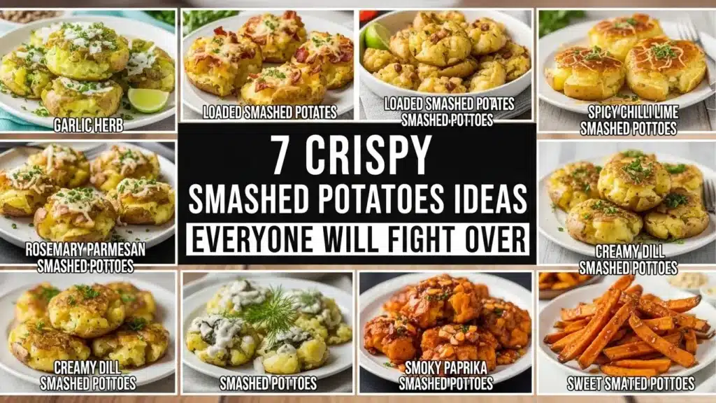 7 Crispy Smashed Potatoes Ideas Everyone Will Fight Over