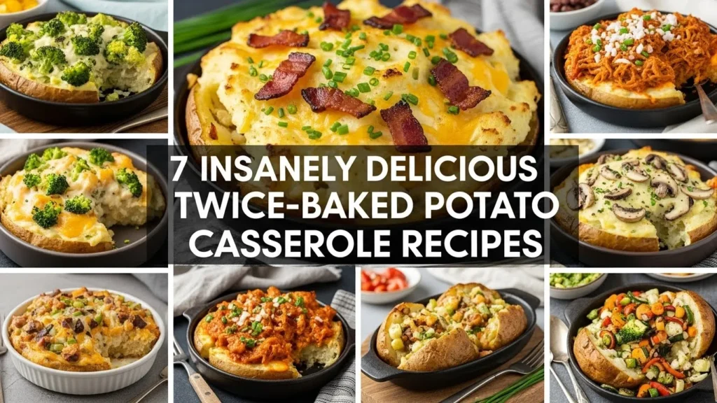 7 Insanely Delicious Twice-Baked Potato Casserole Recipes