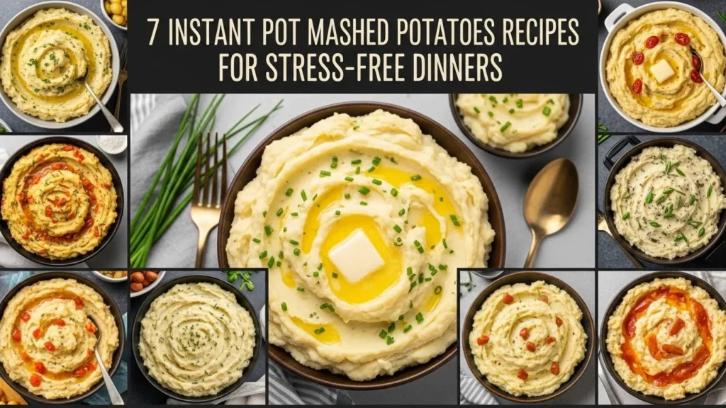 7 Instant Pot Mashed Potatoes Recipes for Stress-Free Dinners