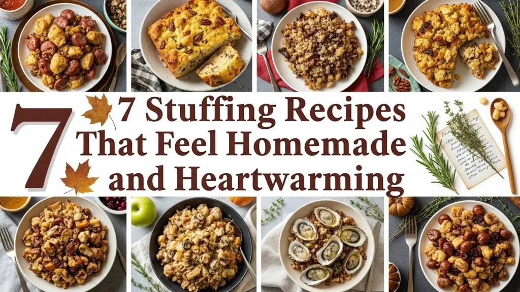 7 Stuffing Recipes That Feel Homemade and Heartwarming
