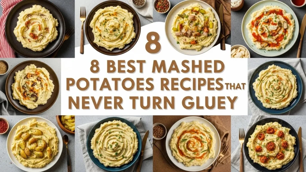 8 Best Mashed Potatoes Recipes That Never Turn Gluey