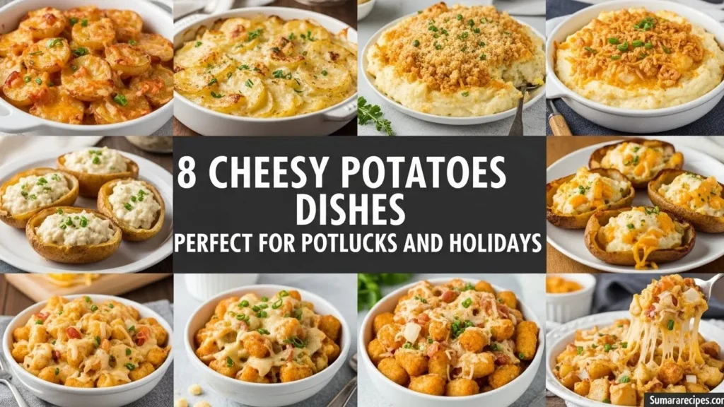 8 Cheesy Potatoes Dishes Perfect for Potlucks and Holidays