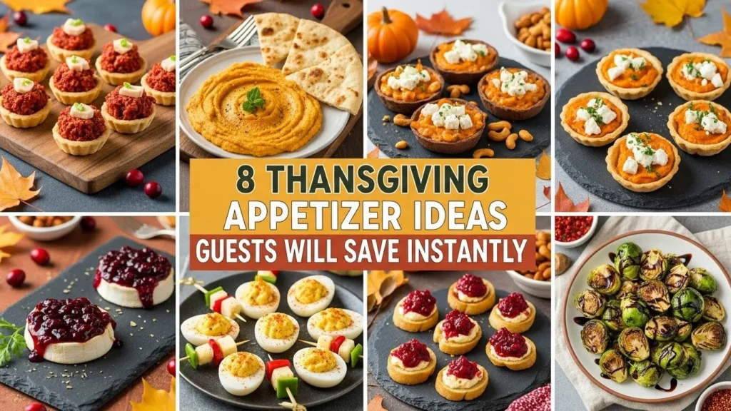 8 Thanksgiving Appetizer Ideas Guests Will Save Instantly