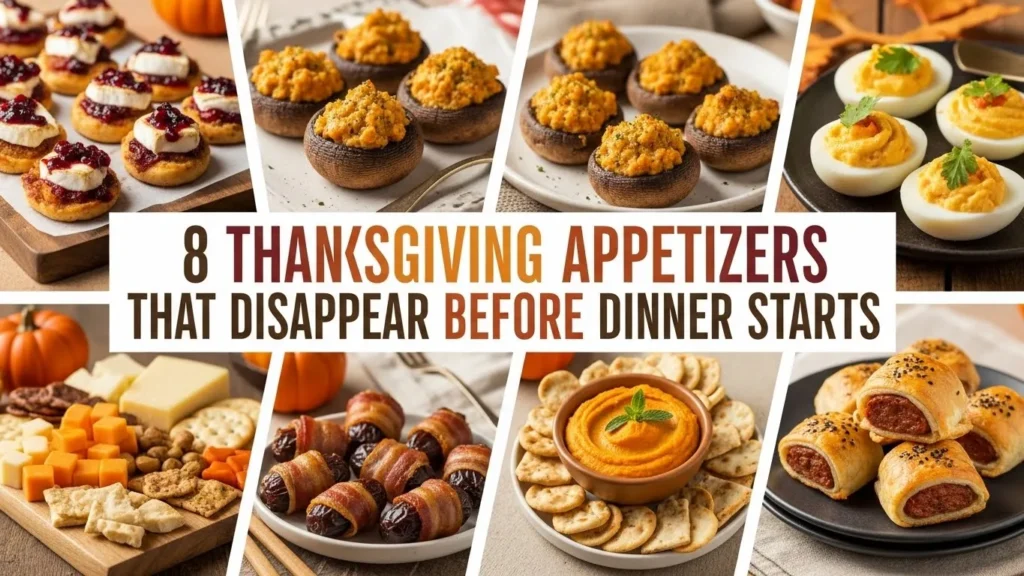 8 Thanksgiving Appetizers That Disappear Before Dinner Starts