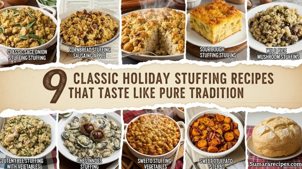 9 Classic Holiday Stuffing Recipes That Taste Like Pure Tradition