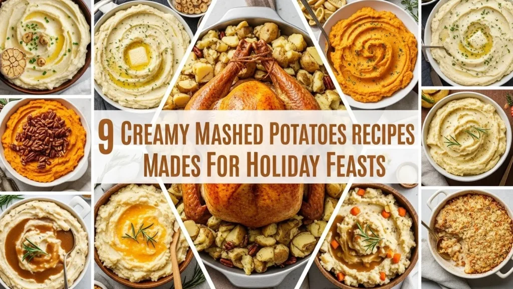 9 Creamy Mashed Potatoes Recipes Made for Holiday Feasts