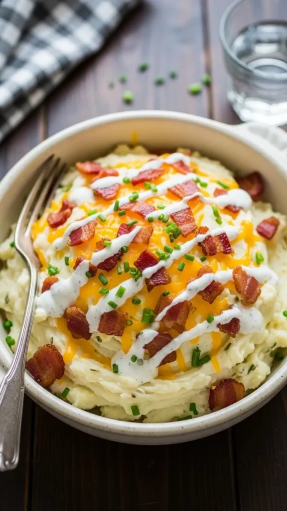 Bacon Cheddar Ranch Loaded Mash