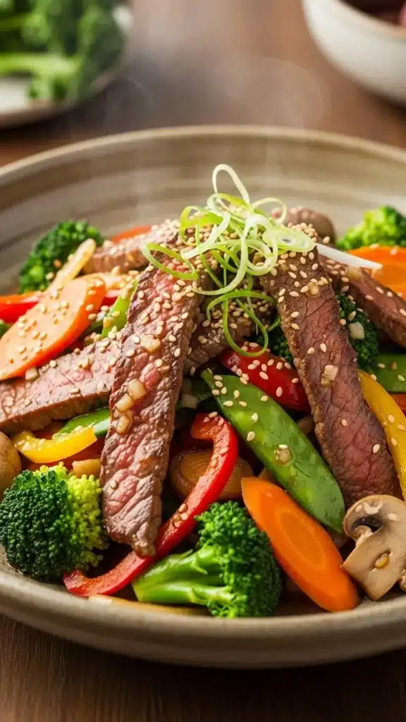 Beef Vegetable Stir Fry 