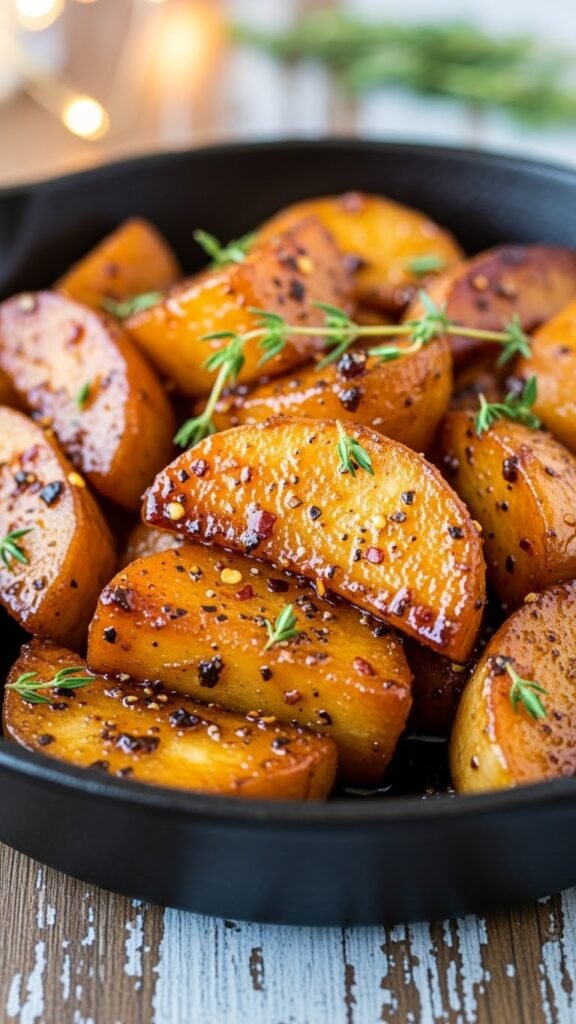 Bourbon-Glazed Yams That Pack a Punch