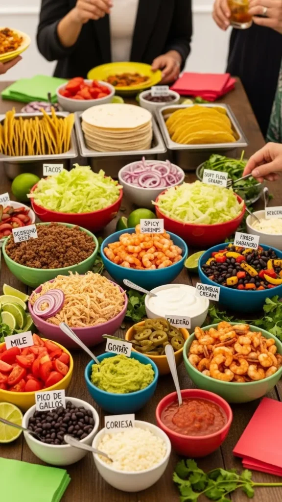 Build-Your-Own Taco Bar Fun