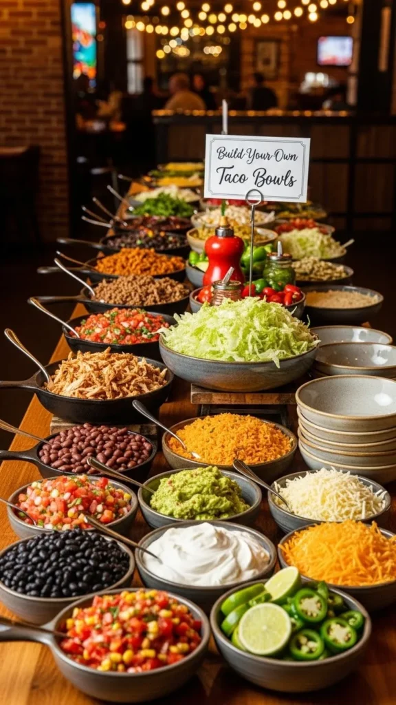 Build-Your-Own Taco Bowls