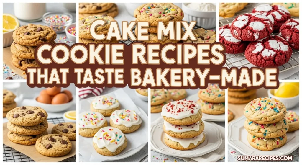 Cake Mix Cookie Recipes That Taste Bakery-Made