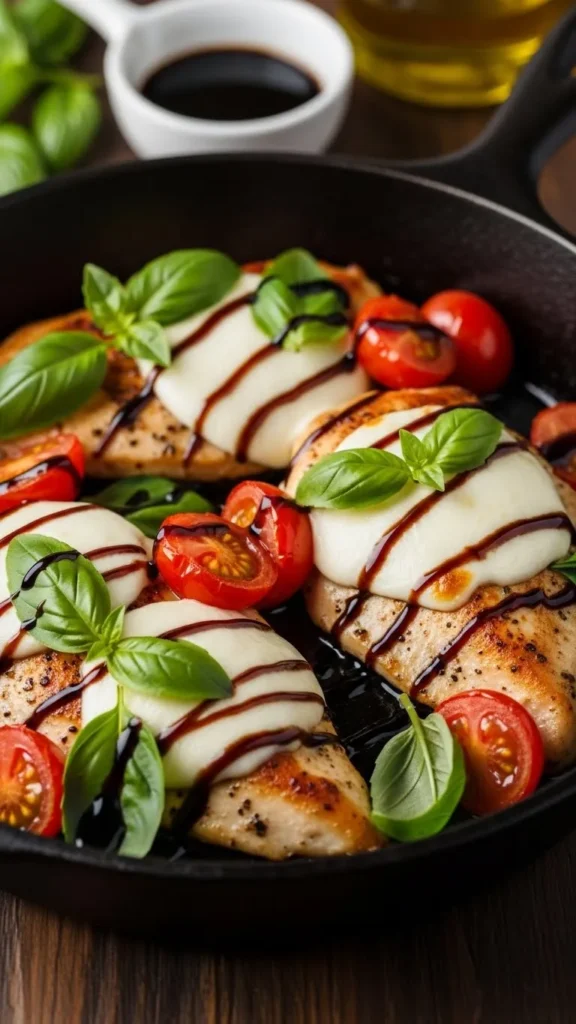 Caprese Chicken Skillet