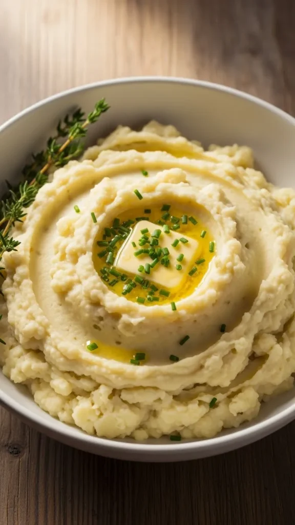 Cauliflower Hybrid Light Mashed Potatoes