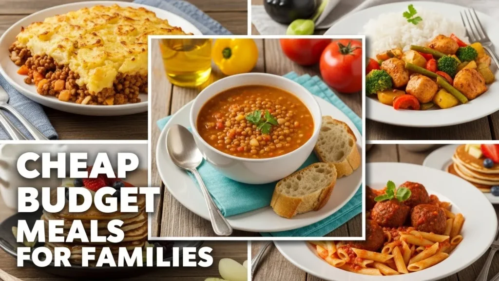 Cheap Budget Meals for Families