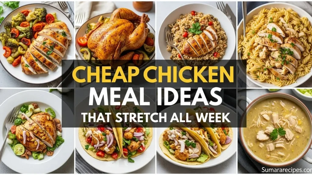 Cheap Chicken Meal Ideas That Stretch All Week