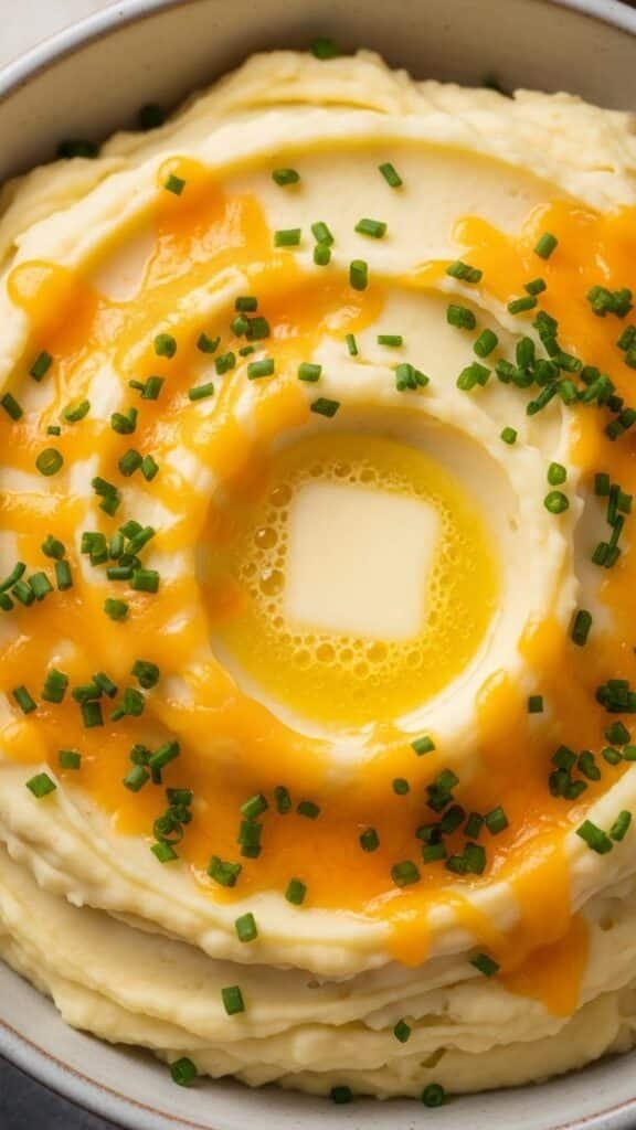 Cheesy Creamy Mashed Potatoes