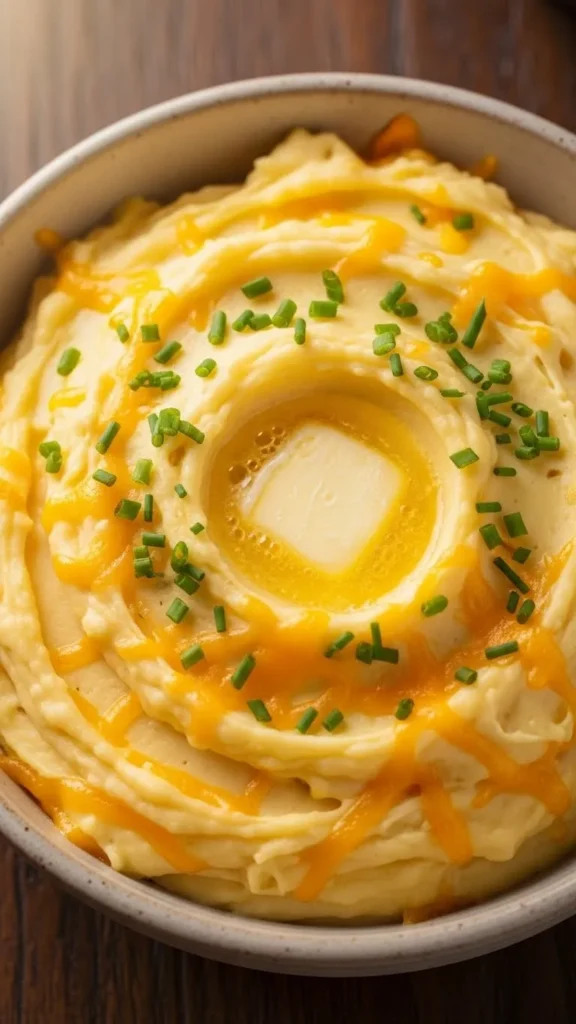 Cheesy Mashed Potatoes
