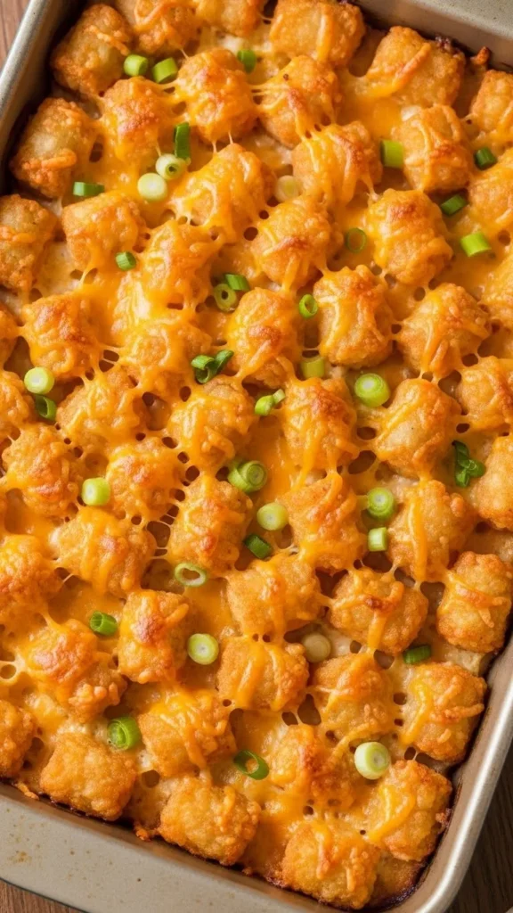 Cheesy Tater Tot Casserole Everyone Loves