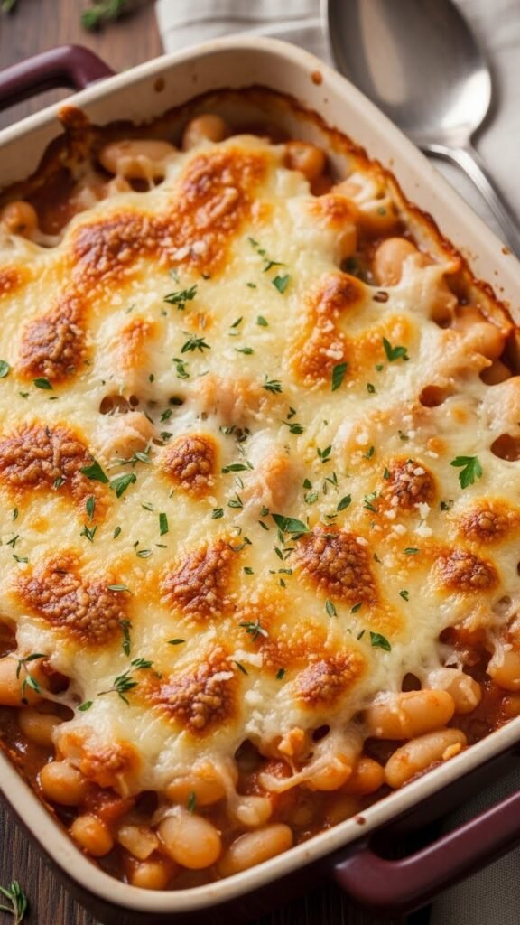 Cheesy White Bean Gratin