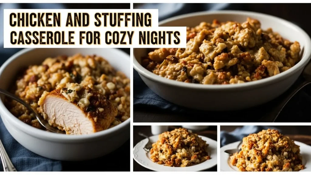 Chicken and Stuffing Casserole for Cozy Nights