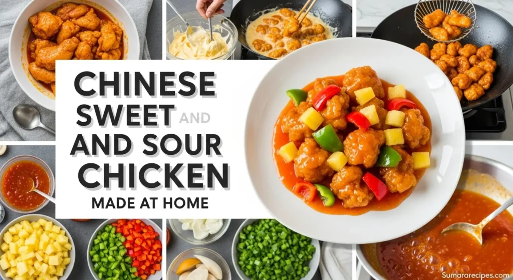 Chinese Sweet and Sour Chicken Made at Home