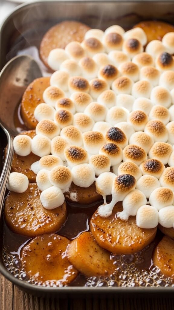 Classic Candied Yams with Marshmallow Magic