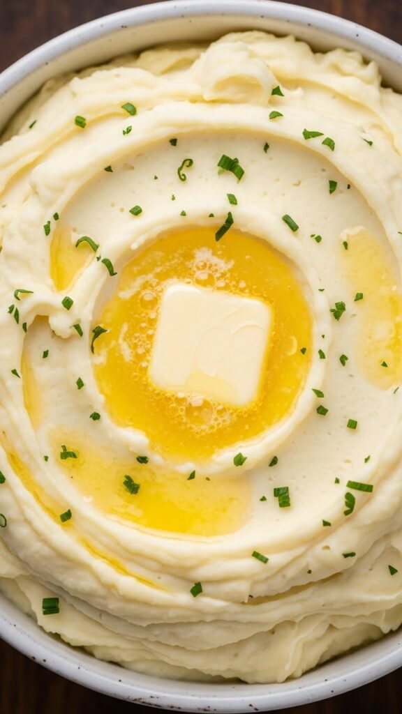 Classic Creamy Mashed Potatoes with a Buttery Hug