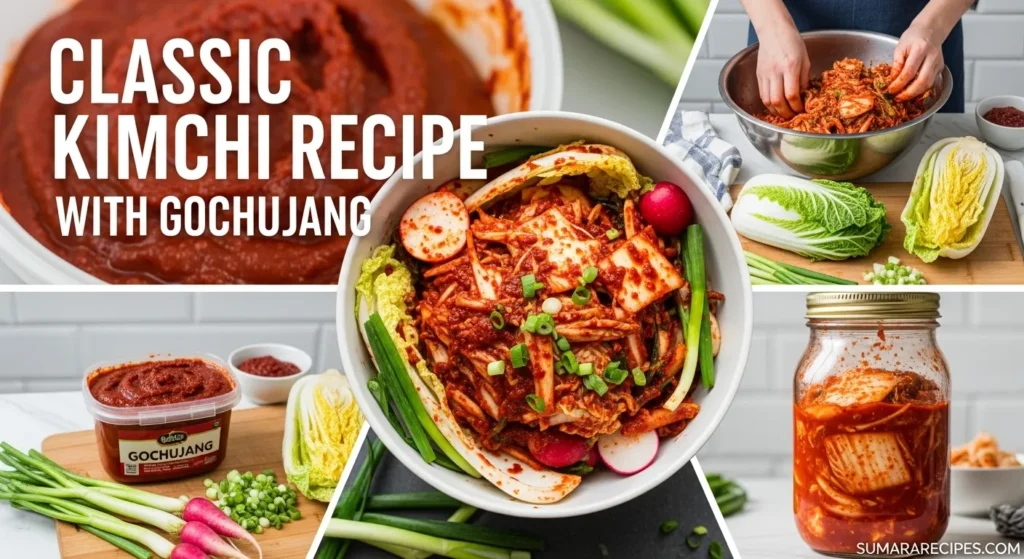 Classic Kimchi Recipe with Gochujang